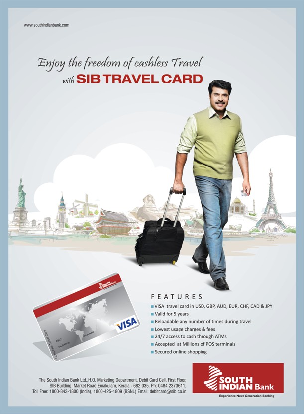 South indian bank forex card